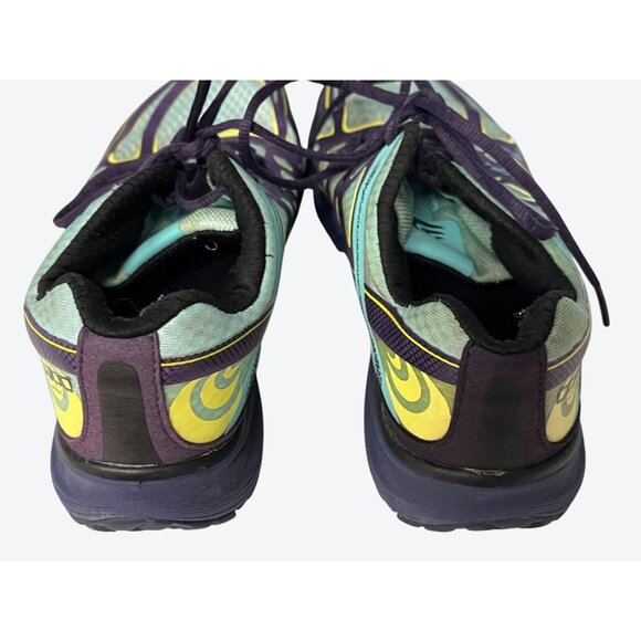 Topo Athletic Women's Sky Indigo W-MT2 Lace Shoes Teal Purple Black USA 9 - Picture 5 of 12